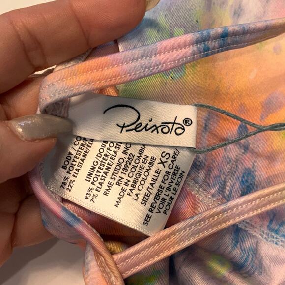 NWT Peixoto Watercolor Print One Piece Swimsuit XS - Picture 5 of 9